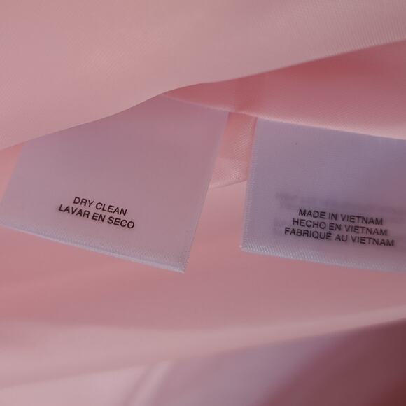 NEW Kasper Pastel Pink Collarless 3/4 Sleeve Open Front Jacket 18 Blazer Spring - Picture 10 of 10